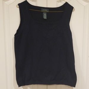 Womens Ralph Lauren Navy Blue Large tank Top